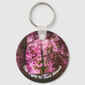 パス上のライト感動的アヘッド キーホルダー (正面)