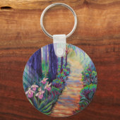 パス上のレディースリッパ キーホルダー (正面)