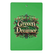 "パス地球に優し" ミニクリップボード (裏面)