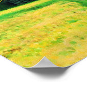 パス引用文の黄色のフィー感動的ルド ポスター (角)