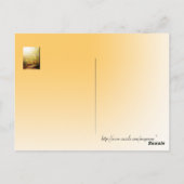 パス輝く ポストカード (裏面)