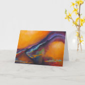 パス – グリーティングカード (黄色い花)