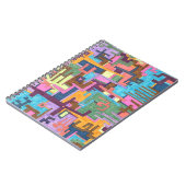 「パス」抽象芸術・アート ノートブック (左側)