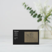 パス P 名刺 (スタンド正面)
