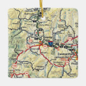 パスORヴィンテージマップ セラミックオーナメント (正面)