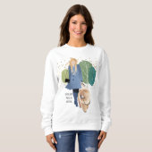 パスR MADE BY歩く- Chow Sweatshirt スウェットシャツ (正面フル)