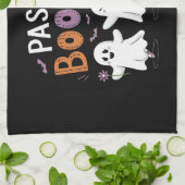 パズデブーリー幽霊バレエダンサー先生 キッチンタオル (折り畳み)