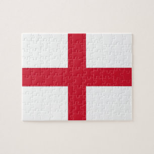 パズルとイギリス国旗 ジグソーパズル