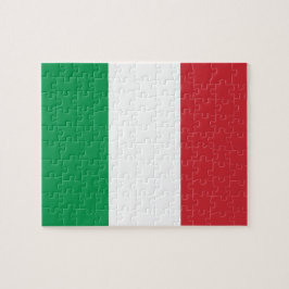 パズルとイタリア国旗 ジグソーパズル