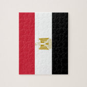 パズルとエジプト国旗 ジグソーパズル (縦)