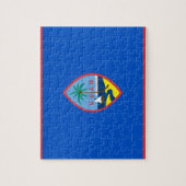 パズルとグアム国旗 ジグソーパズル (縦)