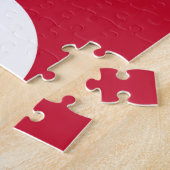 パズルとグリーンランド州旗 ジグソーパズル (側面)