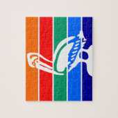 パズルとサンクトペテルブルク国旗 ジグソーパズル (縦)