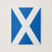 パズルとスコットランド国旗 ジグソーパズル (縦)