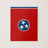 パズルとテネシー州旗州 ジグソーパズル (縦)