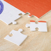 パズルとニューヨーク州旗 ジグソーパズル (側面)