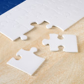 パズルとフィンランド国旗 ジグソーパズル (側面)