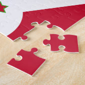 パズルとブルンジ国旗 ジグソーパズル (側面)