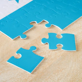 パズルとホンジュラス国旗 ジグソーパズル (側面)