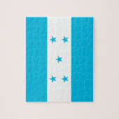 パズルとホンジュラス国旗 ジグソーパズル (縦)