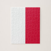 パズルとポーランド国旗 ジグソーパズル (縦)