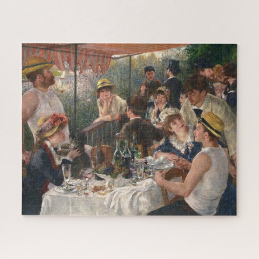 パズルとルノアールのランチョンパーティープリント ジグソーパズル (横)