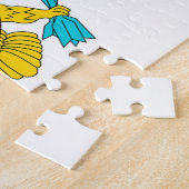 パズルとヴァージン諸島国旗 ジグソーパズル (側面)