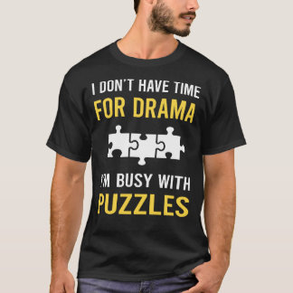 パズルに夢中 Tシャツ