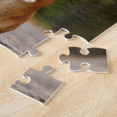 パズルにcorgi写真と名前を付けパーソナライズされたます。 ジグソーパズル (側面)