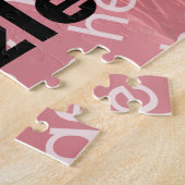 パズルのあなたの写真 ジグソーパズル (側面)