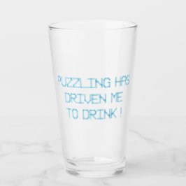 パズルのせいで酒が飲めなくなった タンブラーグラス