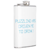 パズルのせいで酒が飲めなくなった フラスク (右)