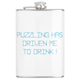 パズルのせいで酒が飲めなくなった フラスク