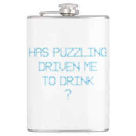 パズルのせいで飲み水が流されたのか？ フラスク