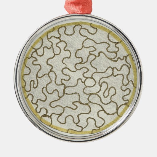 パズルのオーナメント メタルオーナメント (正面)