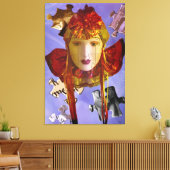 パズルのストレッチされたキャンバス印刷 キャンバスプリント (インサイチュ (リビング))