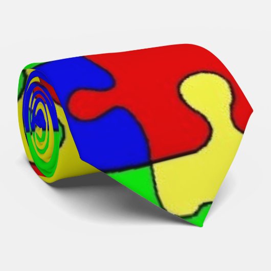 パズルのタイ ネクタイ (ロール)