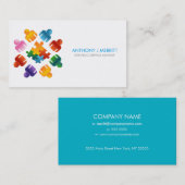 パズルのチーム名刺 名刺 (正面/裏面)