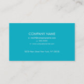 パズルのチーム名刺 名刺 (裏面)