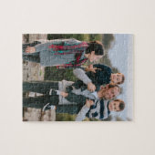 パズルのプリント-写真および文字を加えて下さい! ジグソーパズル (横)