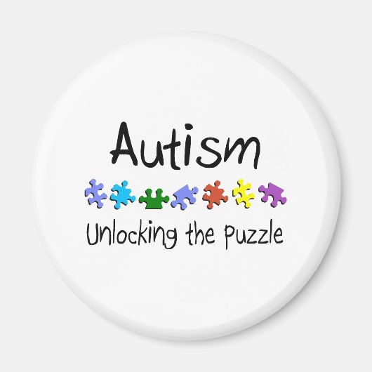 パズルのロック解除 マグネット (正面)