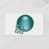 パズルの世界企業カード 名刺 (裏面)
