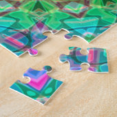 パズルの幾何学的な曼荼羅G18 ジグソーパズル (側面)