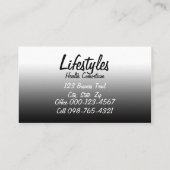 パズルの業務分業 名刺 (裏面)