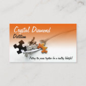 パズルの業務分業 名刺 (正面)