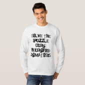 パズルの治療の神経線維腫症を解決して下さい! Tシャツ (正面フル)