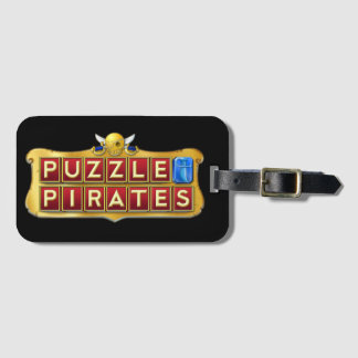 パズルの海賊荷物のラベル ラゲッジタグ