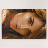 パズルの知覚の美しい女の子パズル ジグソーパズル (横)