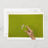 パズルの部分を置くこと ポストカード (正面/裏面)