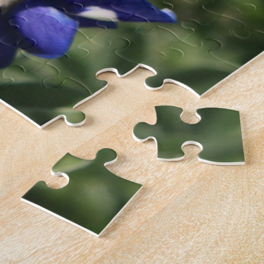 パズルのBluebonnet ジグソーパズル (側面)